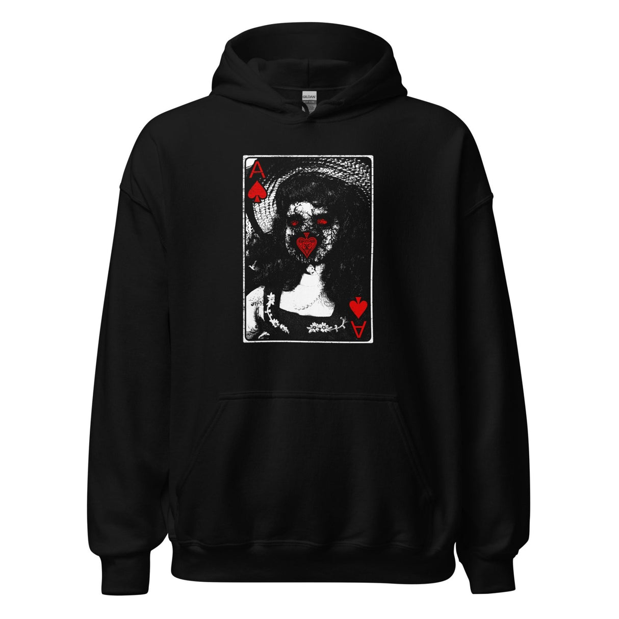 Evil Doll Ace of Spades Hoodie