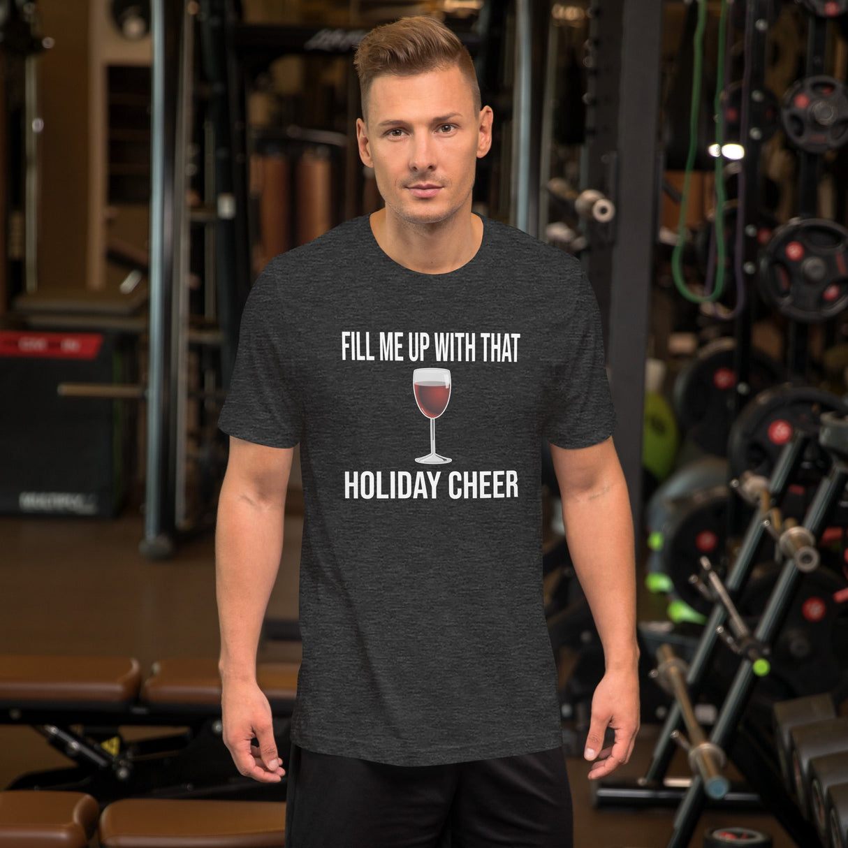 Fill Me Up With That Holiday Cheer Wine Shirt