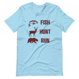 Fish Hunt Run Bear Shirt