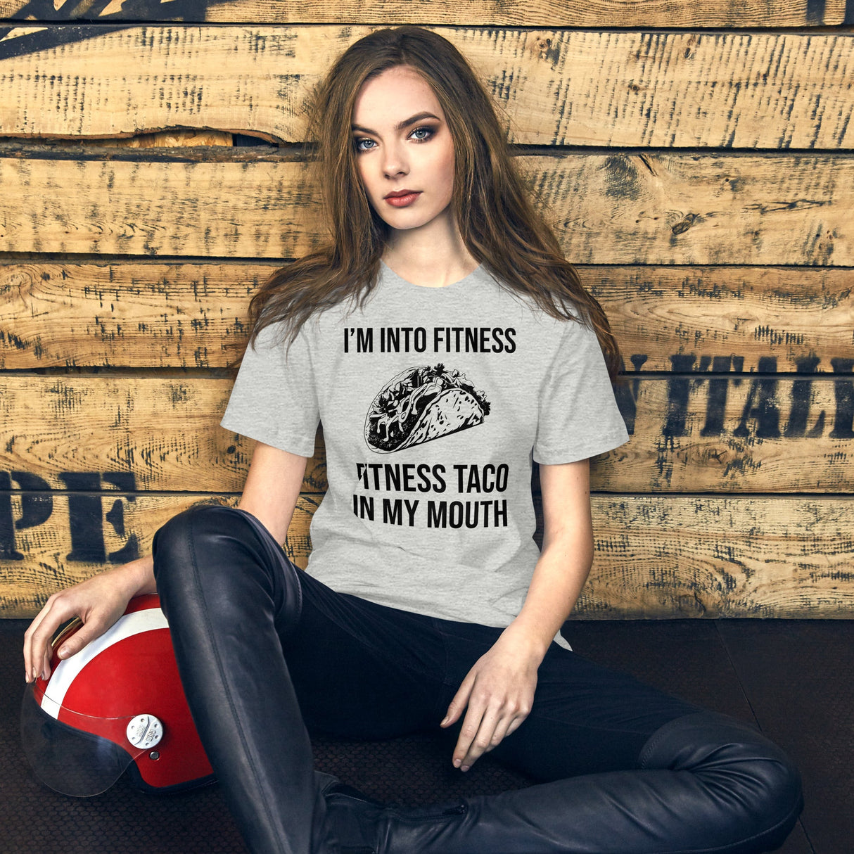 Fitness Taco In My Mouth Shirt