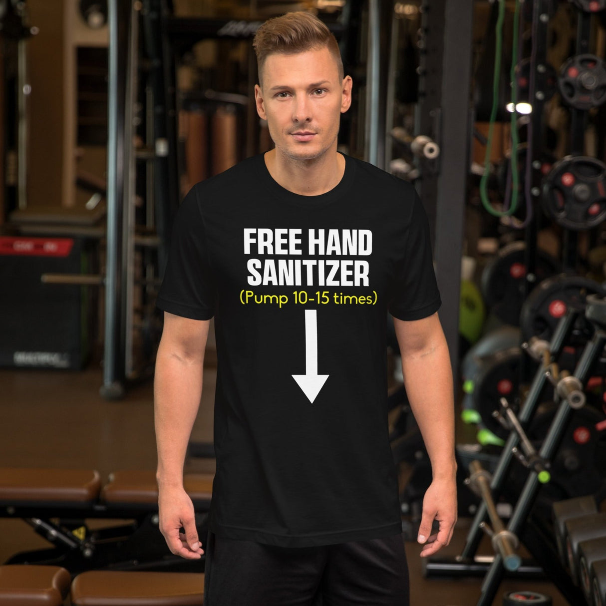 Free Hand Sanitizer Shirt