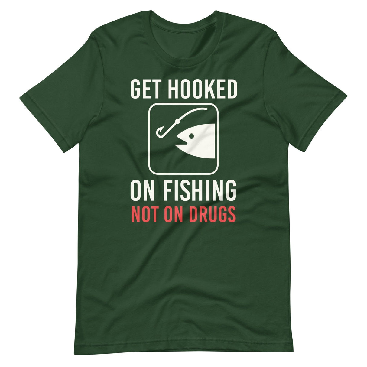 Get Hooked on Fishing Not on Drugs Shirt