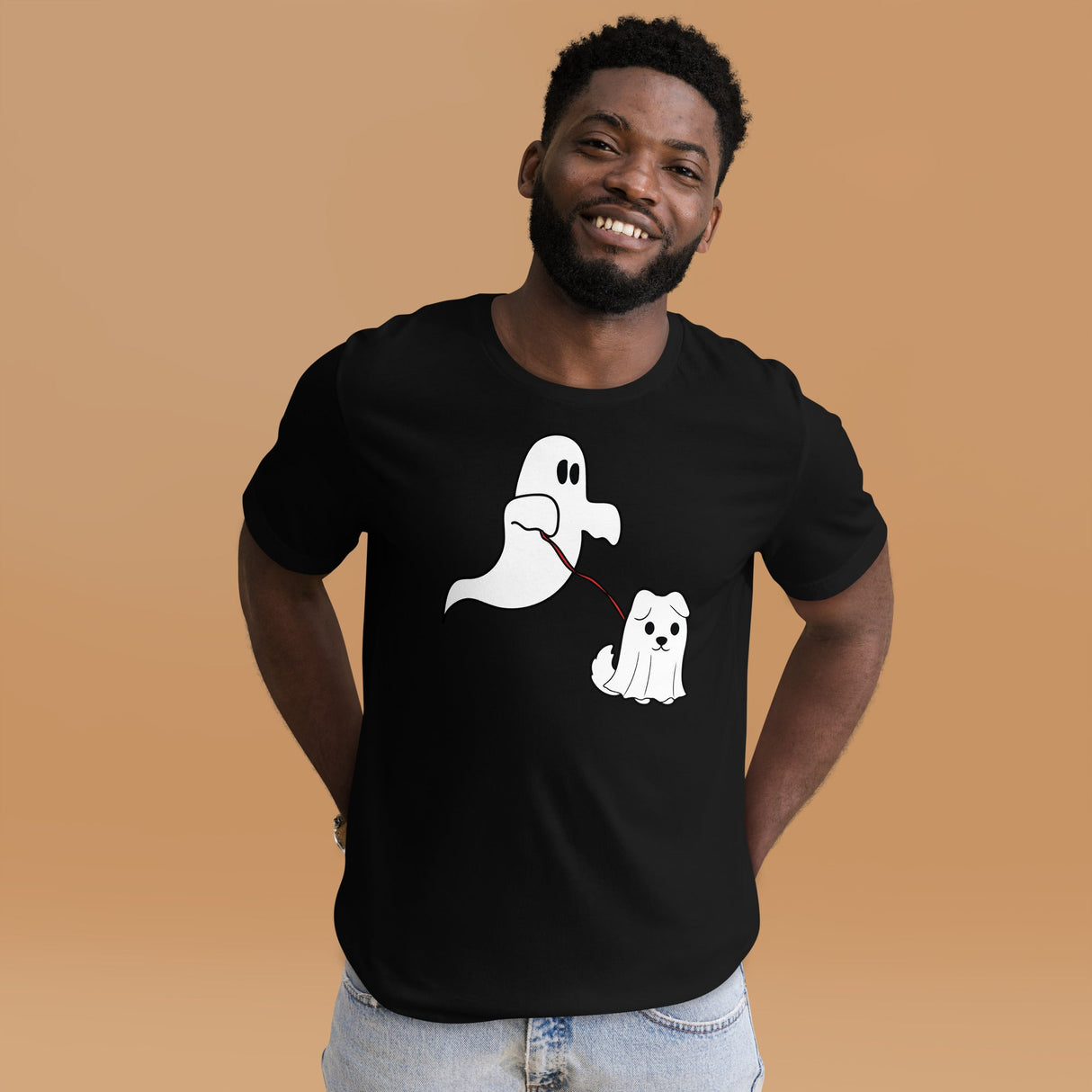 Ghost Walking Dog Shirt