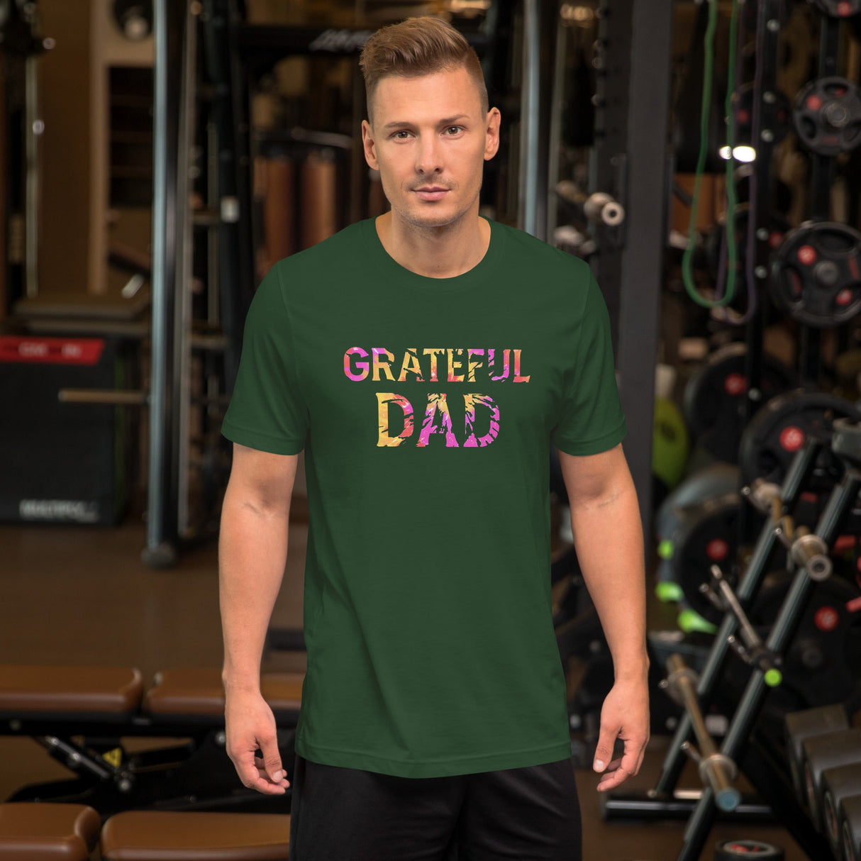 Grateful Dad Tie Dye Shirt