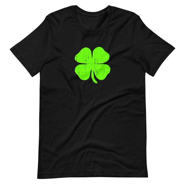 Green Distressed Shamrock Shirt