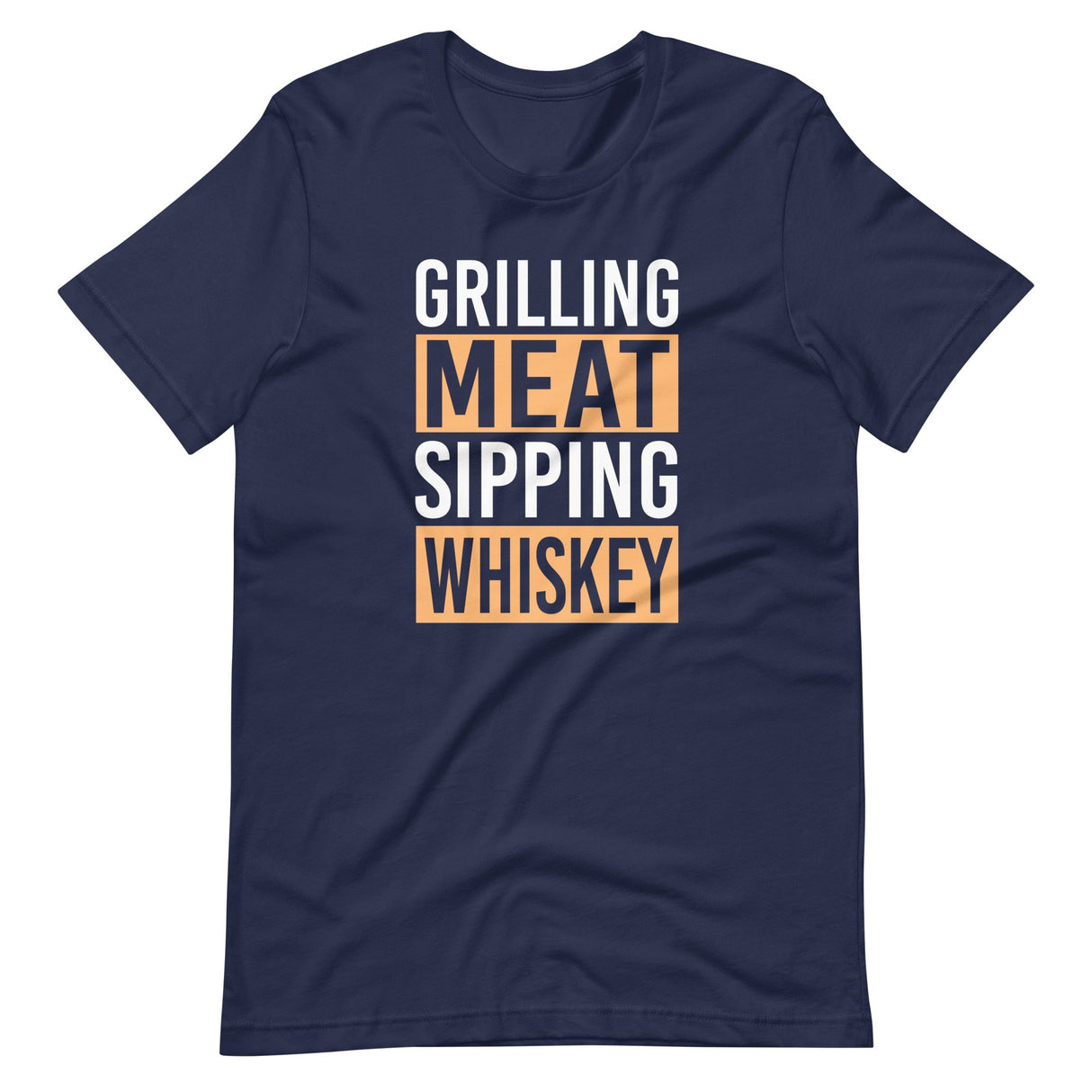 Grilling Meat Sipping Whiskey Shirt