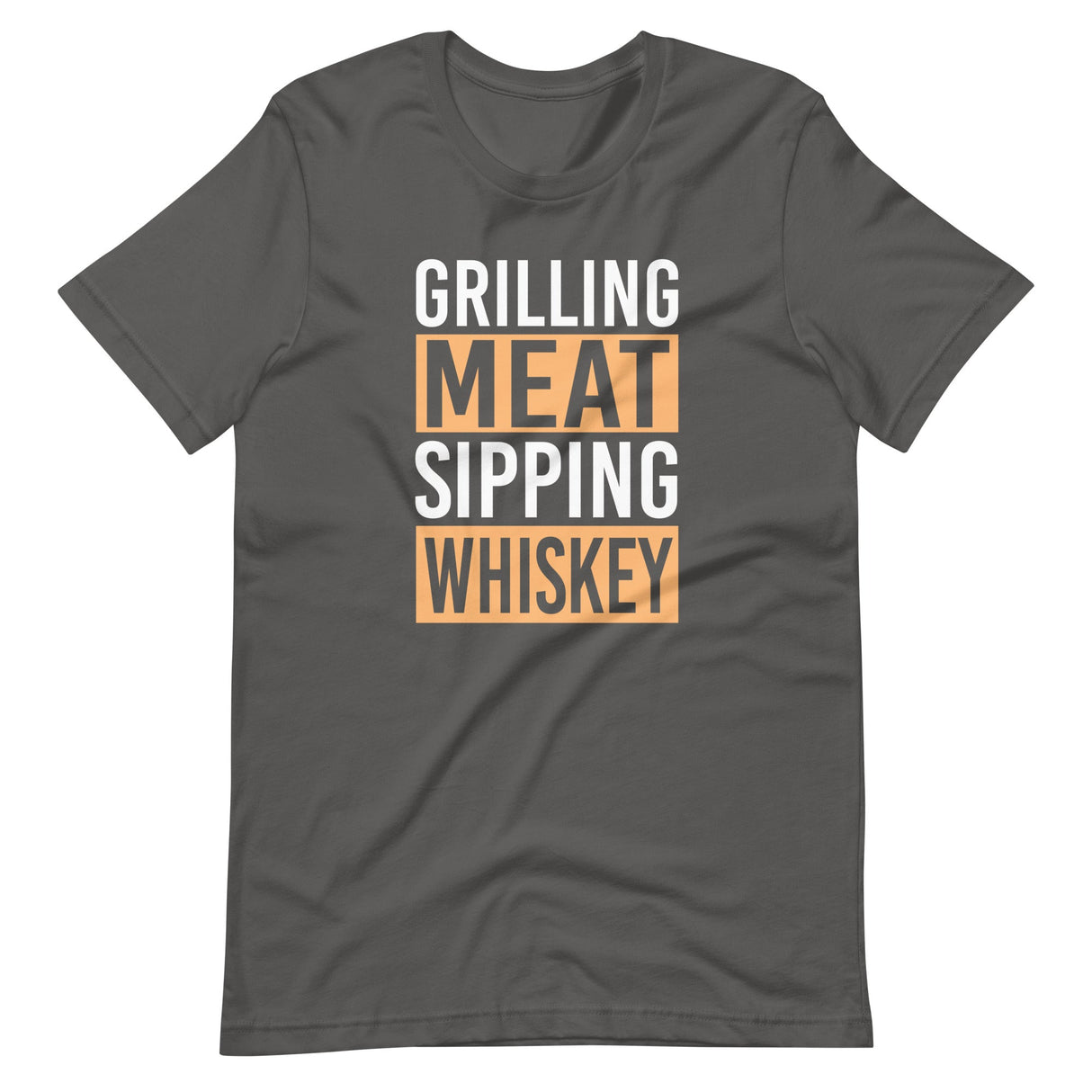 Grilling Meat Sipping Whiskey Shirt