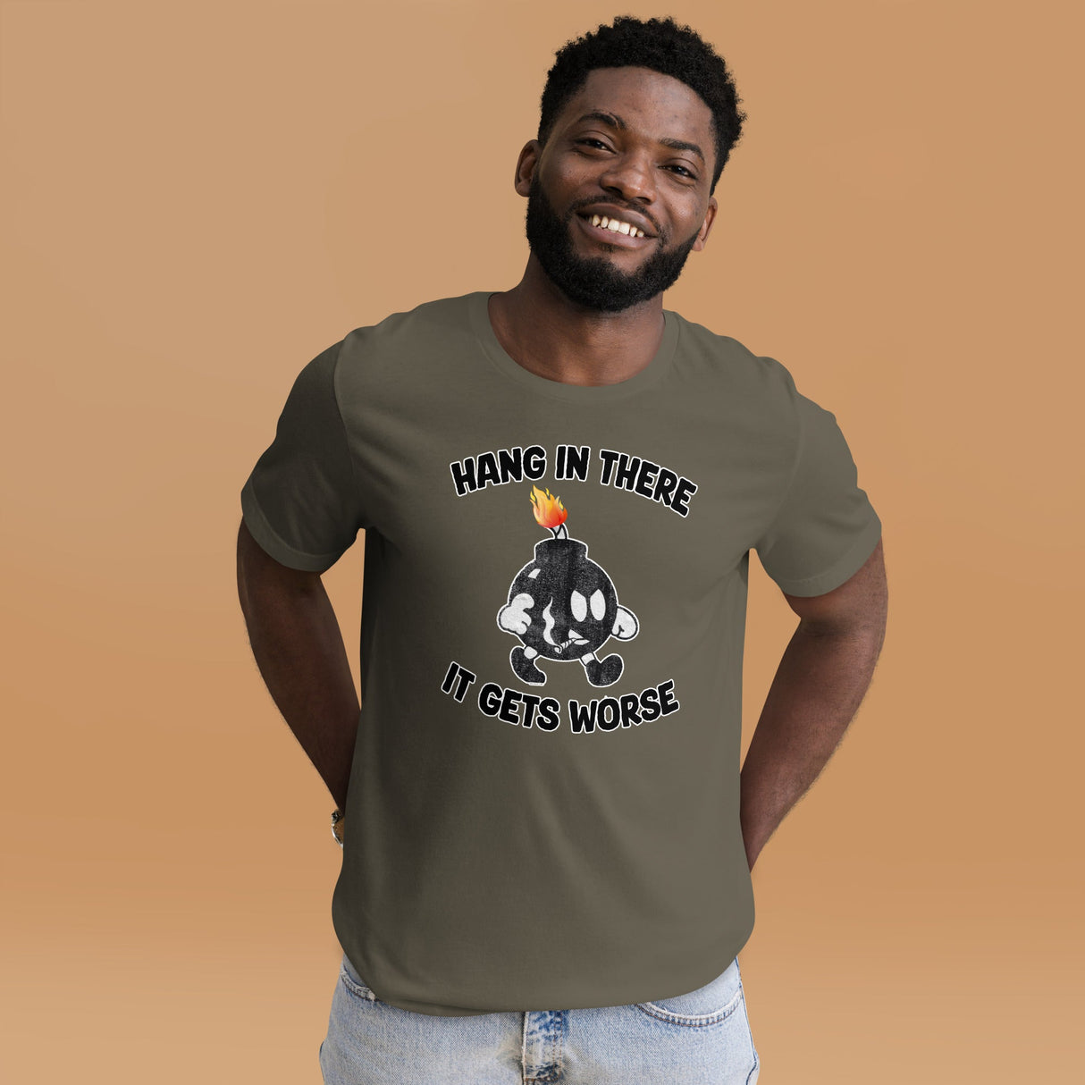 Hang In There It Gets Worse Shirt