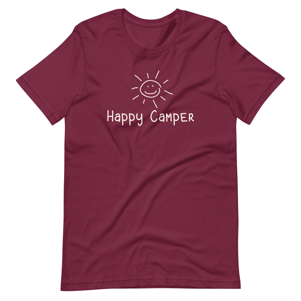 Happy Camper Smiling Sun Shirt