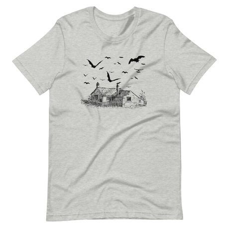 Haunted Cabin With Bats Shirt