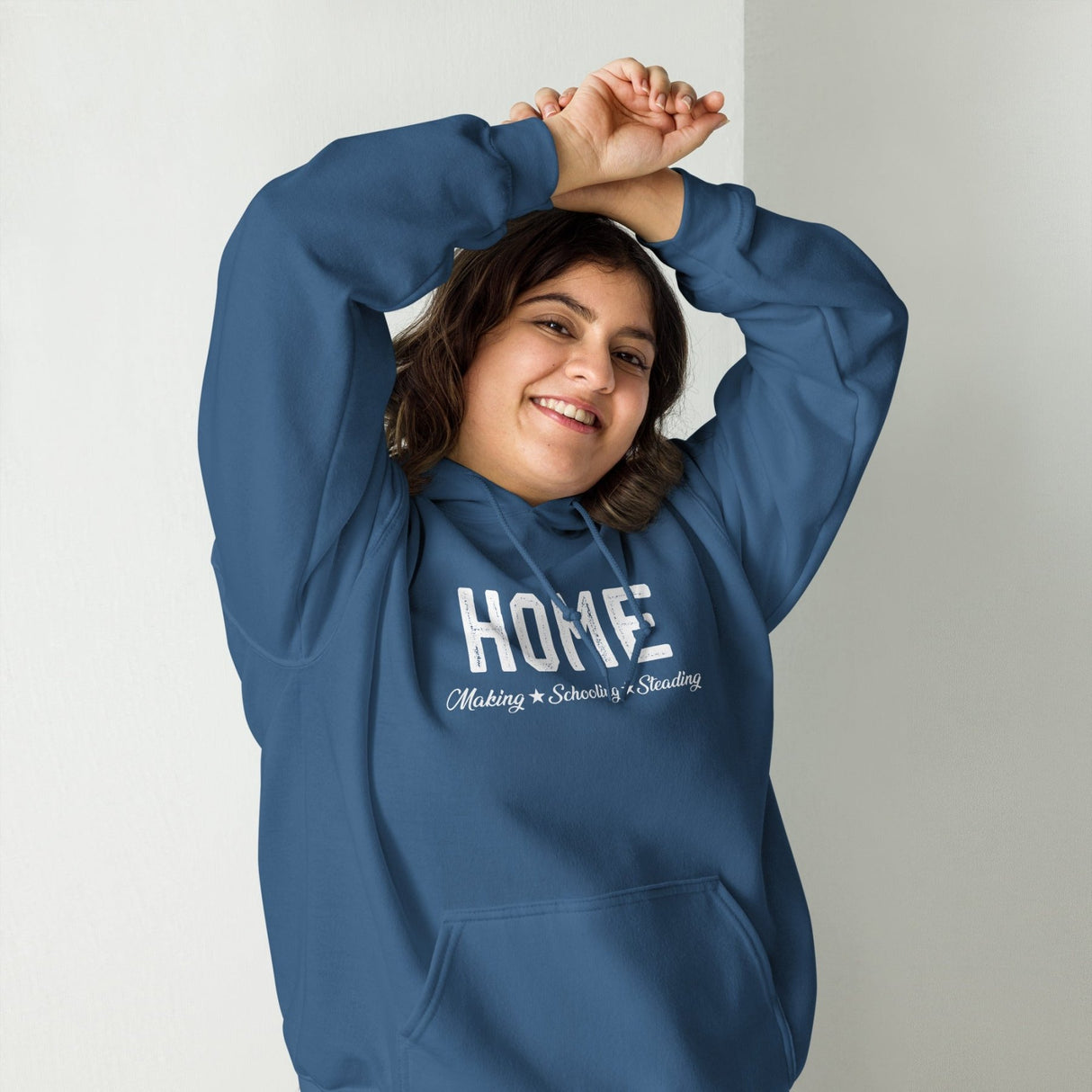 Home Making Schooling Steading Hoodie