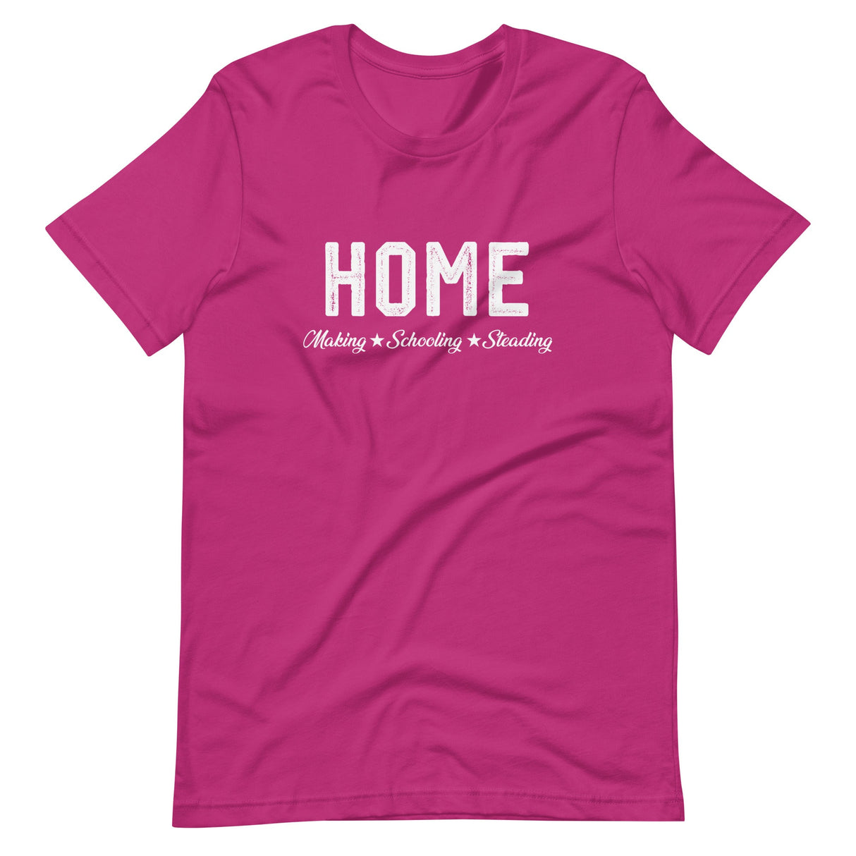 Home Making Schooling Steading Shirt