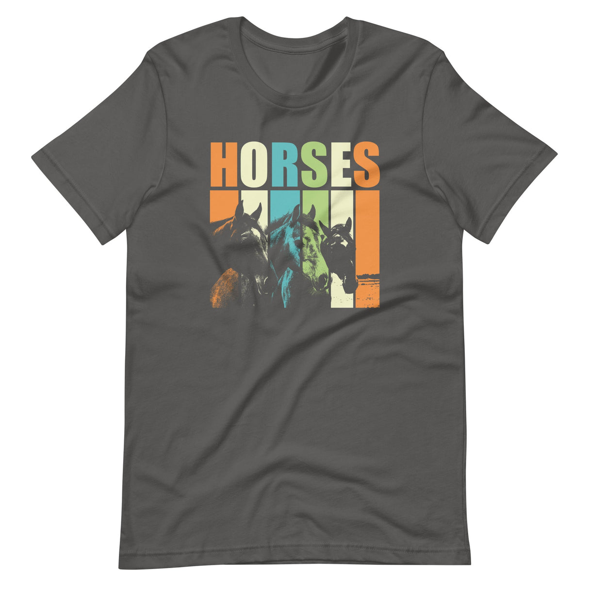 Horses 70s Retro Shirt