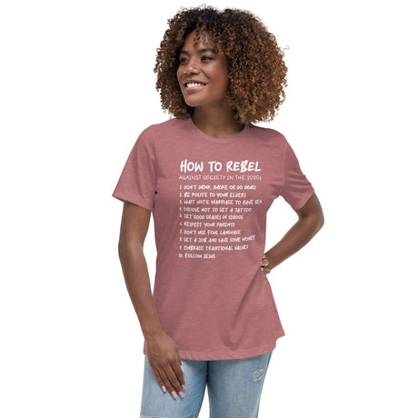 How To Rebel In The 2020s Women's Shirt