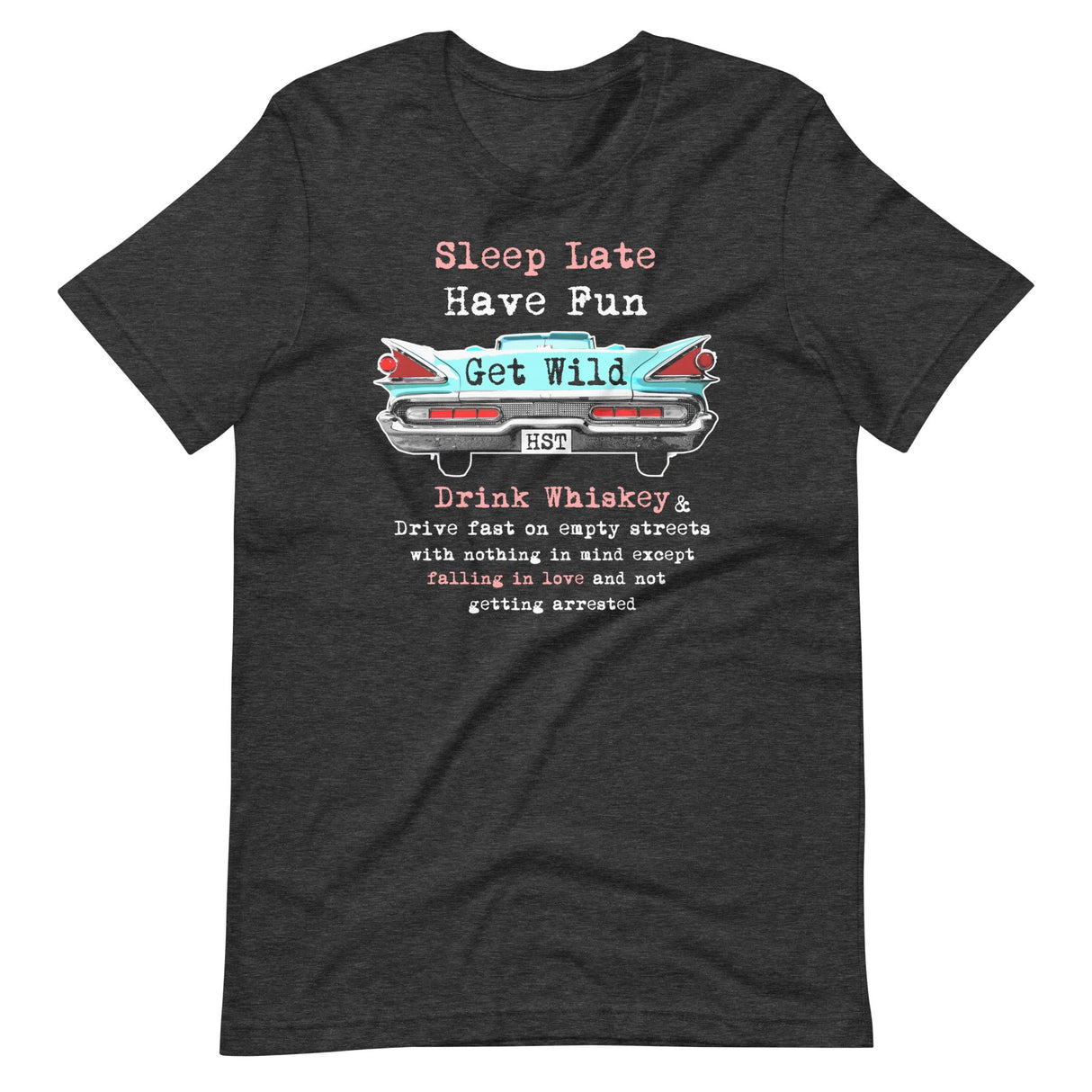 Hunter S. Thompson Drive Fast On Empty Streets Shirt