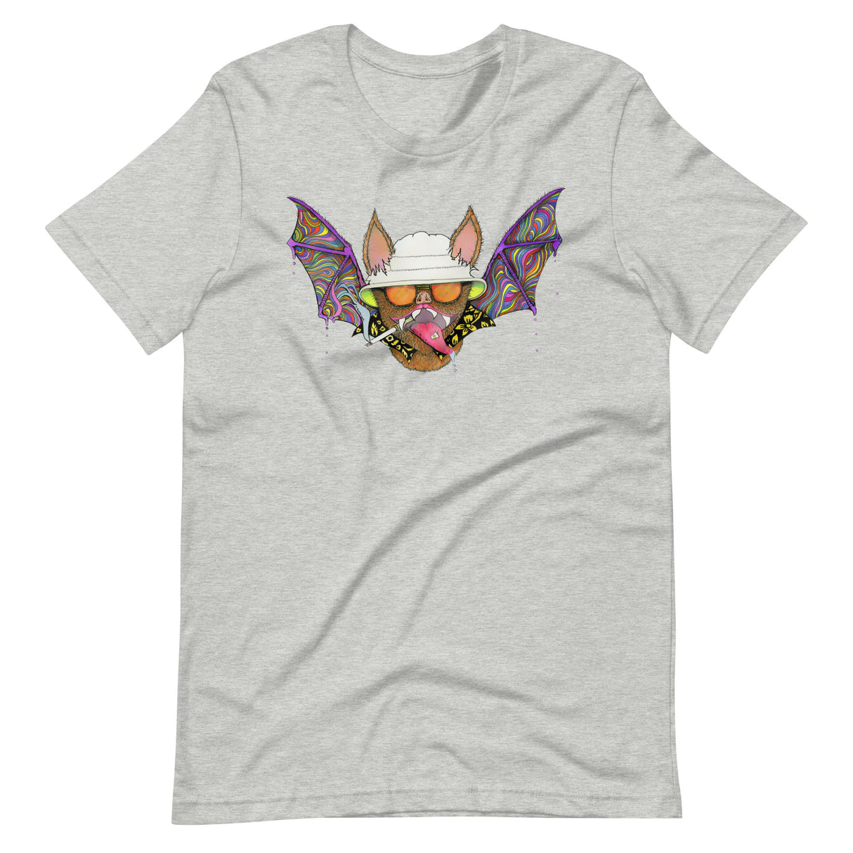 Hunter S. Thompson Psychedelic Bat Shirt