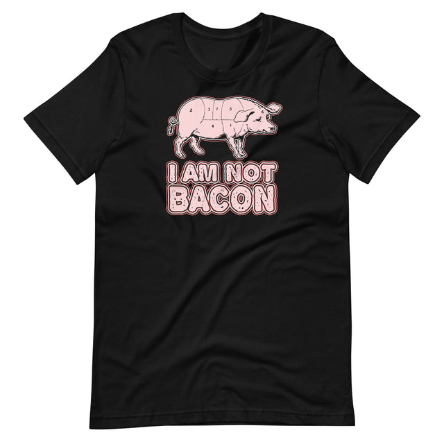 I am Not Bacon Pig Shirt