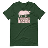 I am Not Bacon Pig Shirt