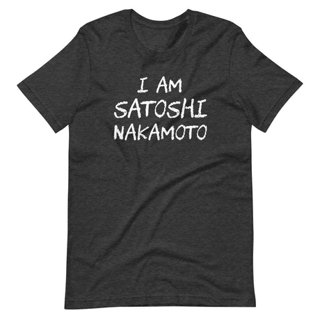 I Am Satoshi Nakamoto Shirt