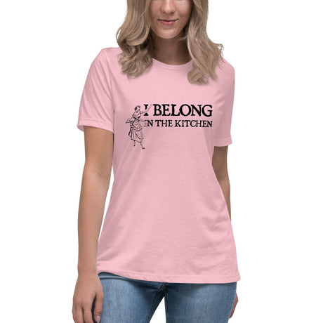 I Belong In The Kitchen Tradwife Women's Shirt