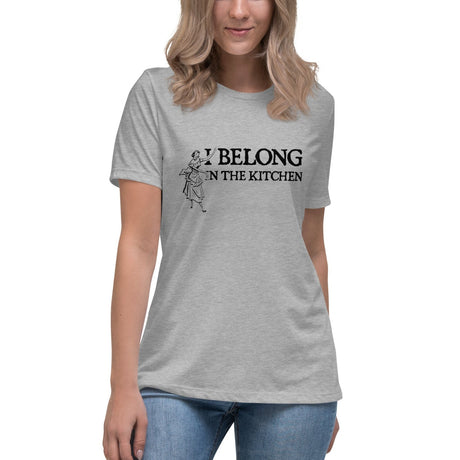 I Belong In The Kitchen Tradwife Women's Shirt