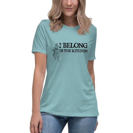 I Belong In The Kitchen Tradwife Women's Shirt