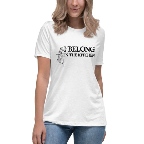 I Belong In The Kitchen Tradwife Women's Shirt