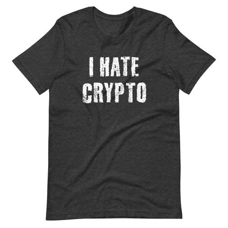 I Hate Crypto Shirt