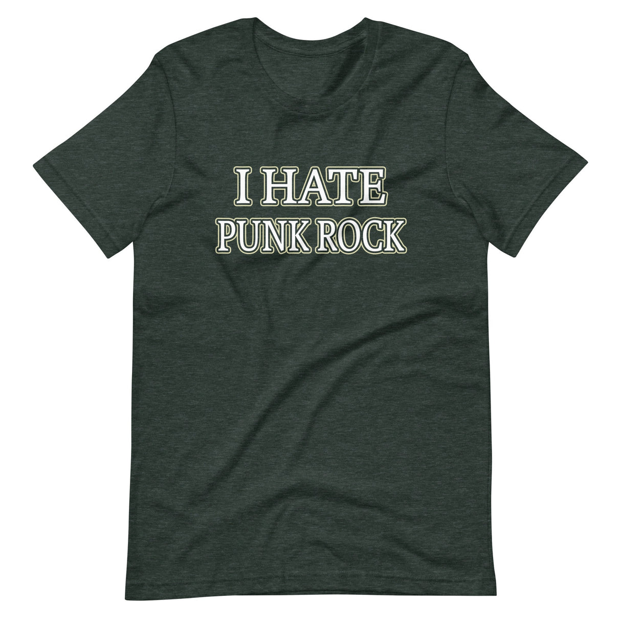 I Hate Punk Rock Shirt