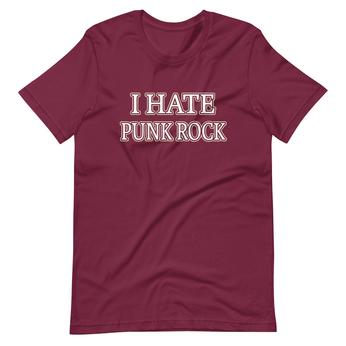 I Hate Punk Rock Shirt