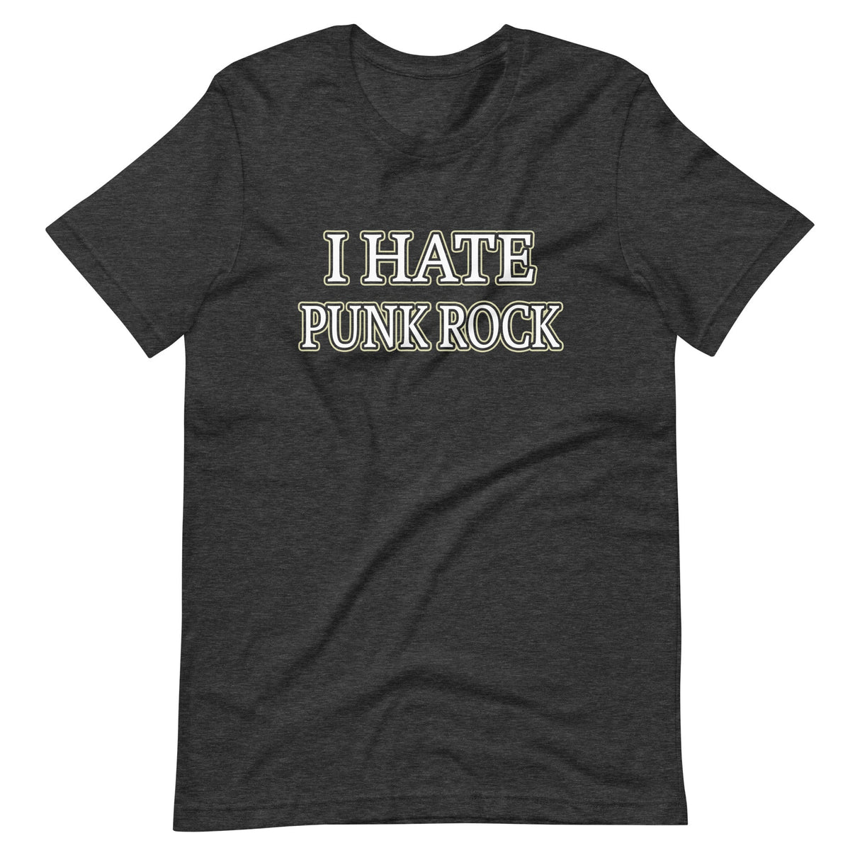 I Hate Punk Rock Shirt