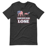 I Hope Both Teams Lose Libertarian Shirt