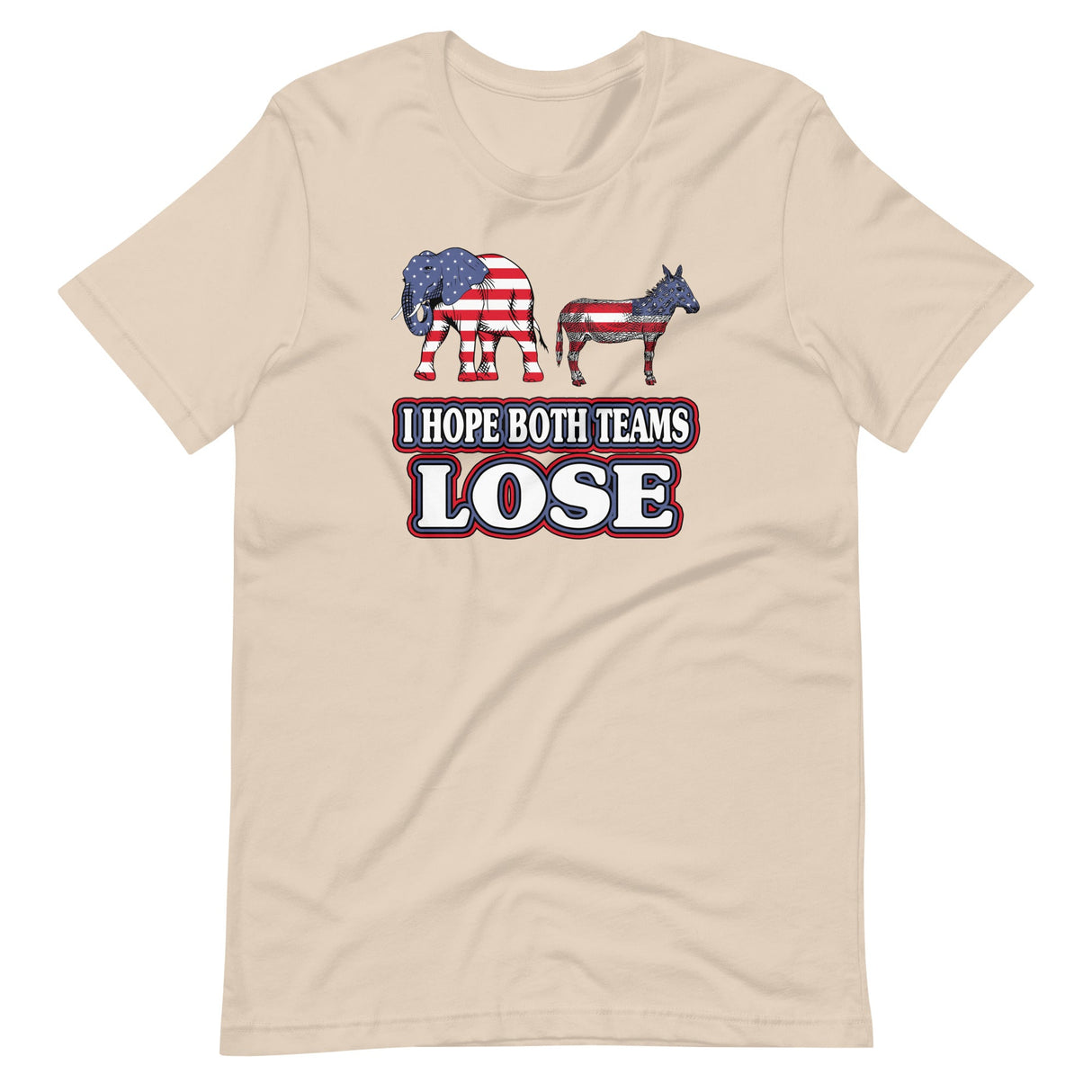 I Hope Both Teams Lose Libertarian Shirt