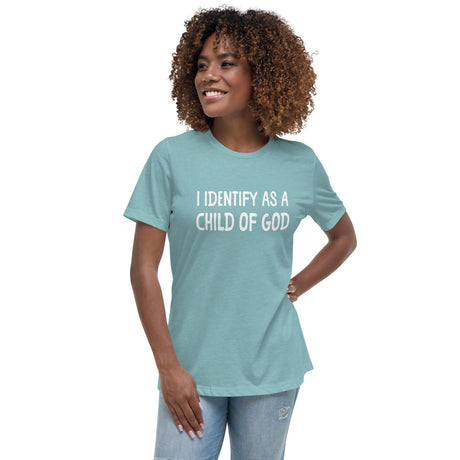 I Identify As A Child Of God Women's Shirt