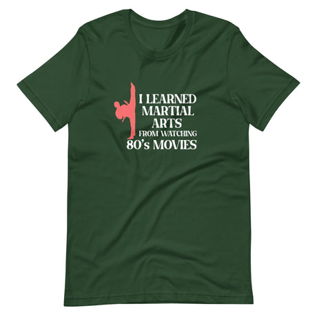 I Learned Martial Arts From 80s Movies Shirt