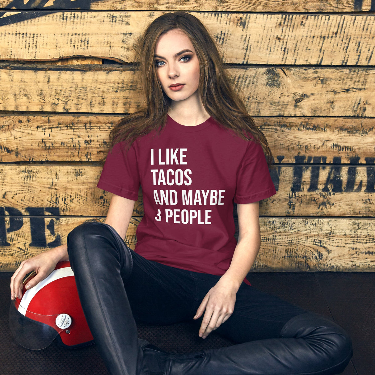 I Like Tacos and Maybe 3 People Shirt