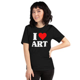 I Love Art Shirt