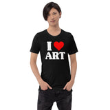 I Love Art Shirt