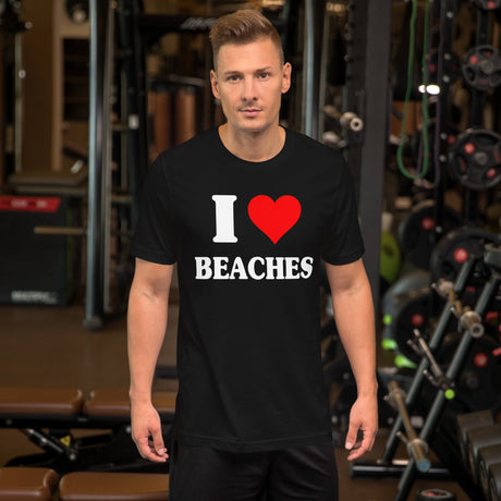 I Love Beaches Shirt