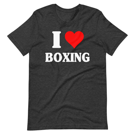 I Love Boxing Shirt