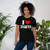 I Love Darts Shirt