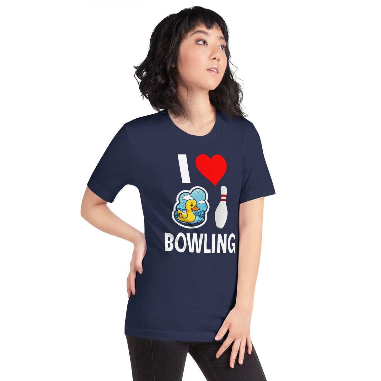 I Love Duckpin Bowling Shirt