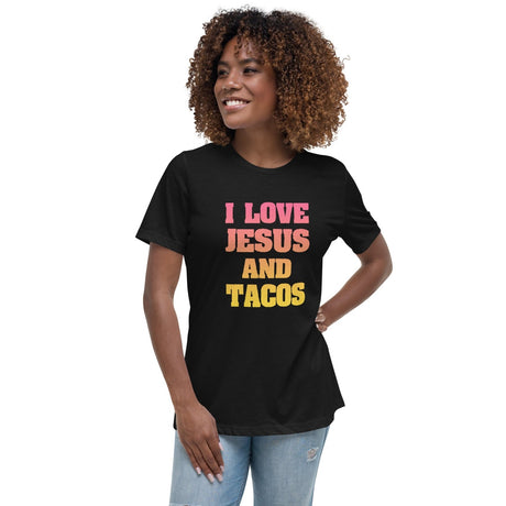 I Love Jesus And Tacos Women's Shirt