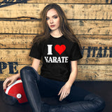 I Love Karate Shirt