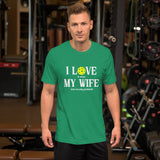 I Love My Wife Pickleball Shirt