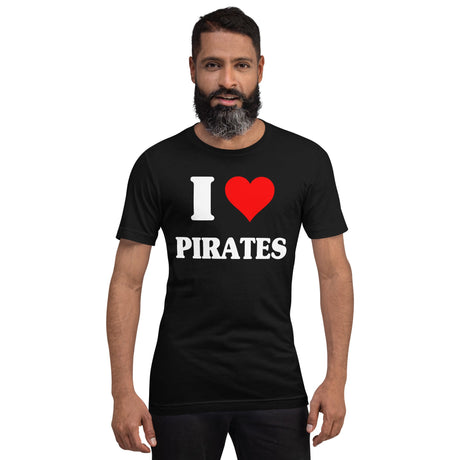 I Love Pirates Shirt