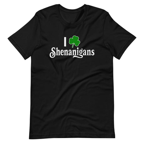 I Love Shenanigans Clover Shirt