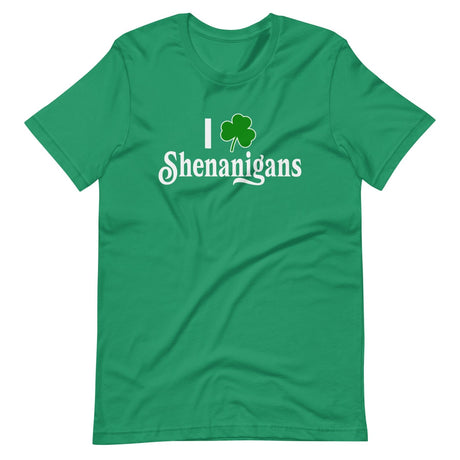 I Love Shenanigans Clover Shirt