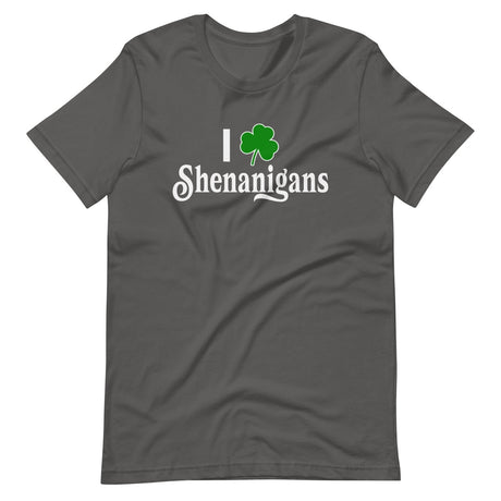 I Love Shenanigans Clover Shirt