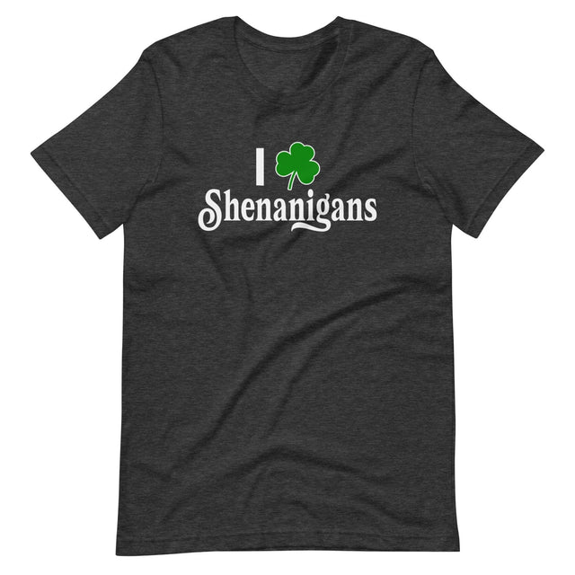 I Love Shenanigans Clover Shirt